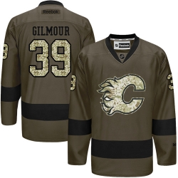 Doug Gilmour Reebok Calgary Flames Premier Green Salute to Service NHL Jersey