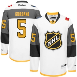 Mark Giordano Reebok Calgary Flames Premier White 2016 All Star NHL Jersey