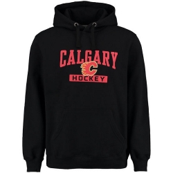 NHL Calgary Flames Rinkside City Pride Pullover Hoodie - Black