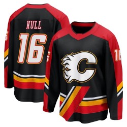 Brett Hull Men's Calgary Flames Breakaway Black Special Edition 2.0 Jersey