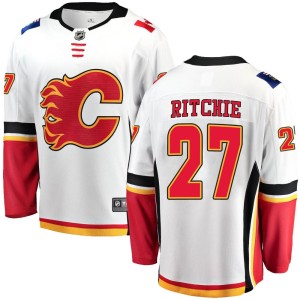 Nick Ritchie Youth Fanatics Branded Calgary Flames Breakaway White Away Jersey