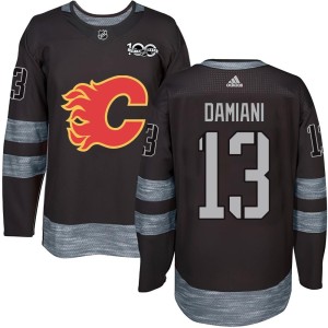 Riley Damiani Youth Calgary Flames Authentic Black 1917-2017 100th Anniversary Jersey
