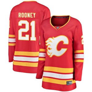 Kevin Rooney Women's Fanatics Branded Calgary Flames Breakaway Red Alternate Jersey