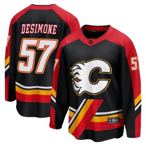 Nick DeSimone Youth Fanatics Branded Calgary Flames Breakaway Black Special Edition 2.0 Jersey
