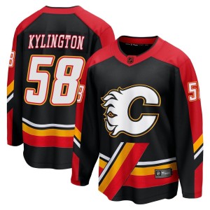 Oliver Kylington Youth Fanatics Branded Calgary Flames Breakaway Black Special Edition 2.0 Jersey