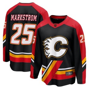 Jacob Markstrom Youth Fanatics Branded Calgary Flames Breakaway Black Special Edition 2.0 Jersey
