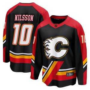 Kent Nilsson Youth Fanatics Branded Calgary Flames Breakaway Black Special Edition 2.0 Jersey