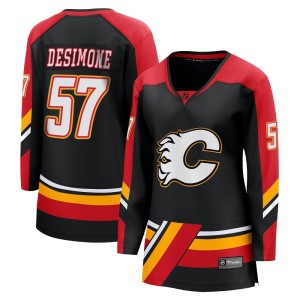 Nick DeSimone Women's Fanatics Branded Calgary Flames Breakaway Black Special Edition 2.0 Jersey
