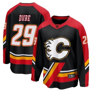 Dillon Dube Men's Fanatics Branded Calgary Flames Breakaway Black Special Edition 2.0 Jersey