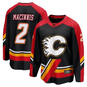 Al MacInnis Men's Fanatics Branded Calgary Flames Breakaway Black Special Edition 2.0 Jersey