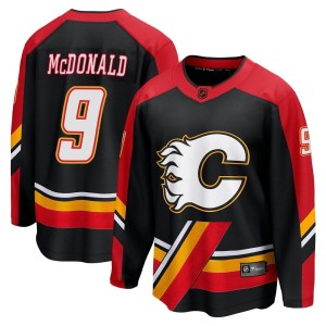 Lanny McDonald Men's Fanatics Branded Calgary Flames Breakaway Black Special Edition 2.0 Jersey