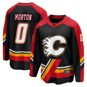 Sam Morton Men's Fanatics Branded Calgary Flames Breakaway Black Special Edition 2.0 Jersey