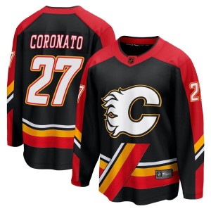 Matt Coronato Youth Fanatics Branded Calgary Flames Breakaway Black Special Edition 2.0 Jersey