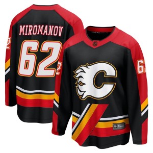 Daniil Miromanov Youth Fanatics Branded Calgary Flames Breakaway Black Special Edition 2.0 Jersey