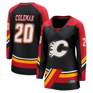 Blake Coleman Women's Fanatics Branded Calgary Flames Breakaway Black Special Edition 2.0 Jersey