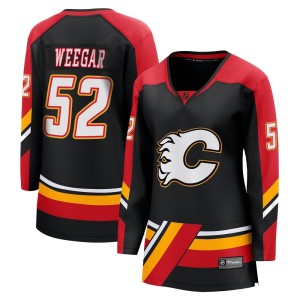MacKenzie Weegar Women's Fanatics Branded Calgary Flames Breakaway Black Special Edition 2.0 Jersey